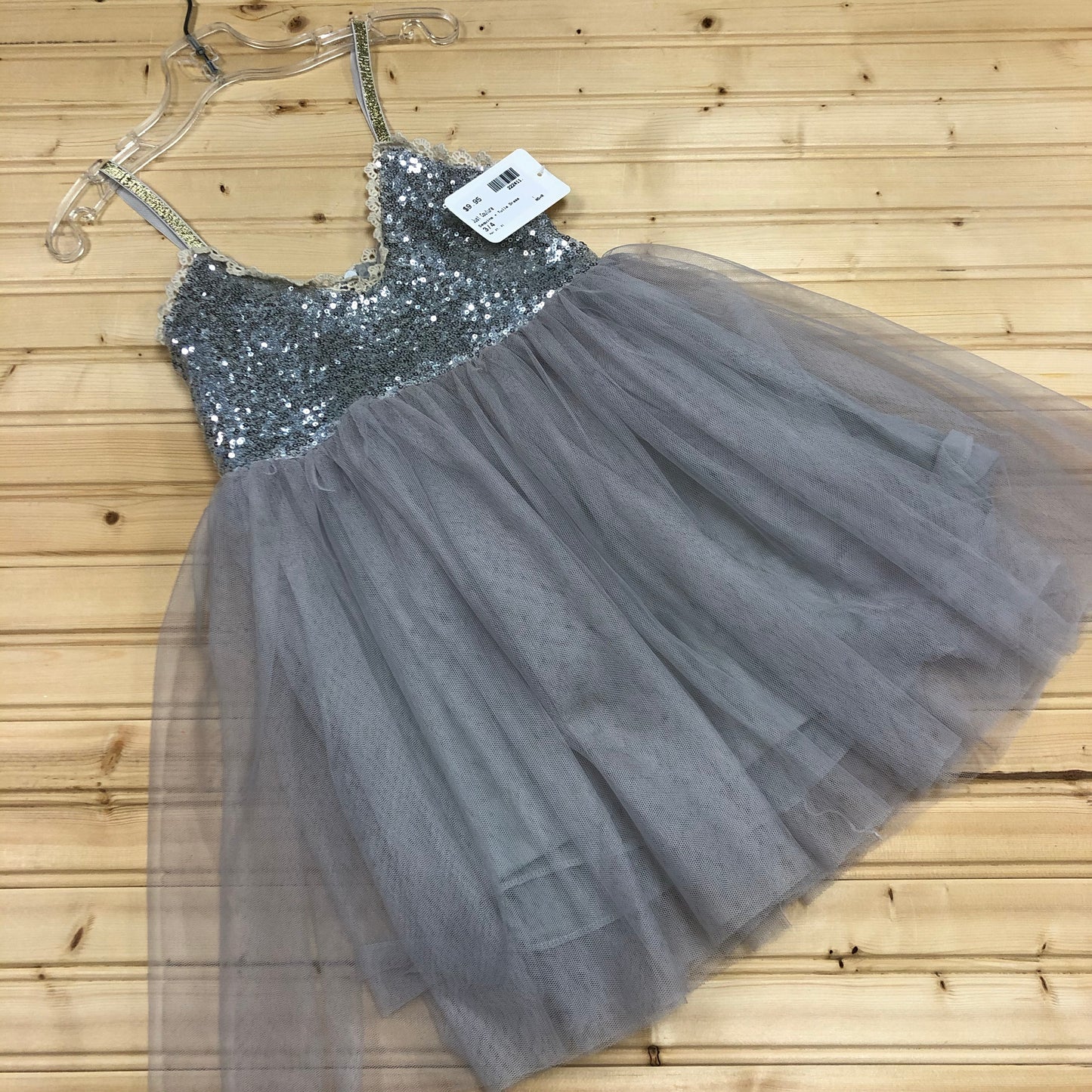 Sequins + Tulle Dress