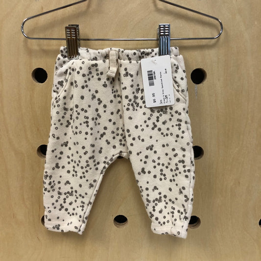 Cream & Grey Speckled Pants