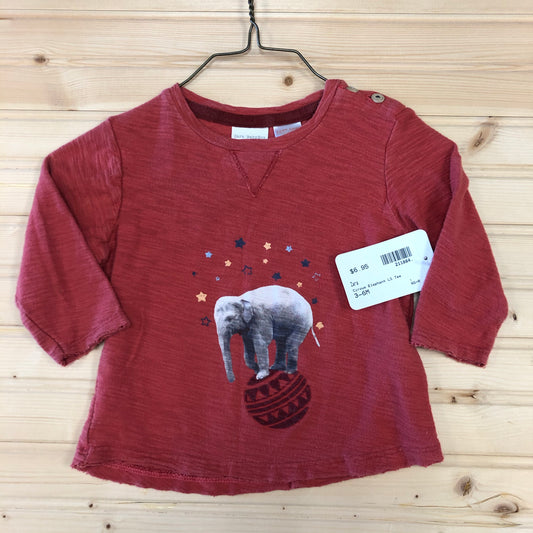 Circus Elephant LS Tee