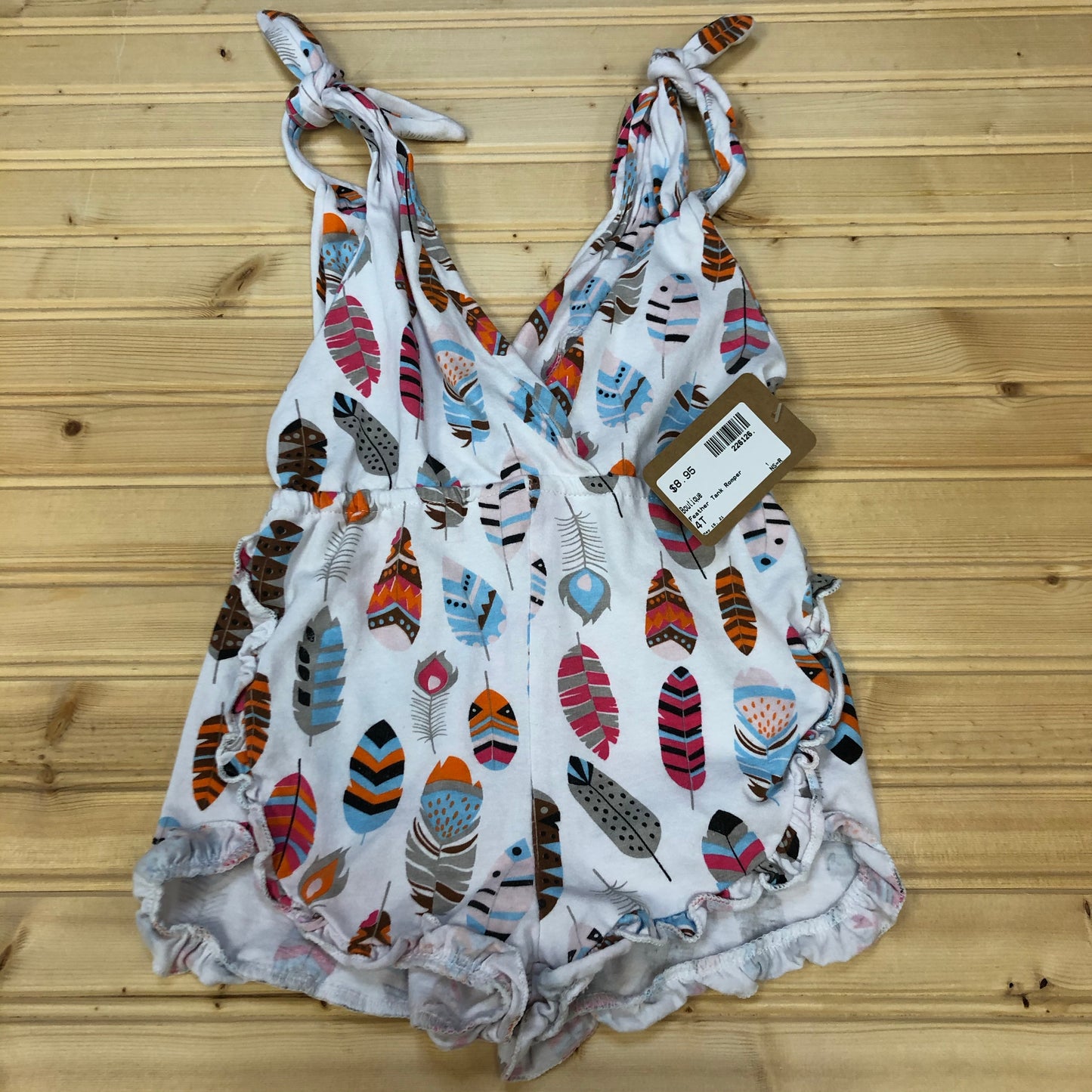 Feather Tank Romper