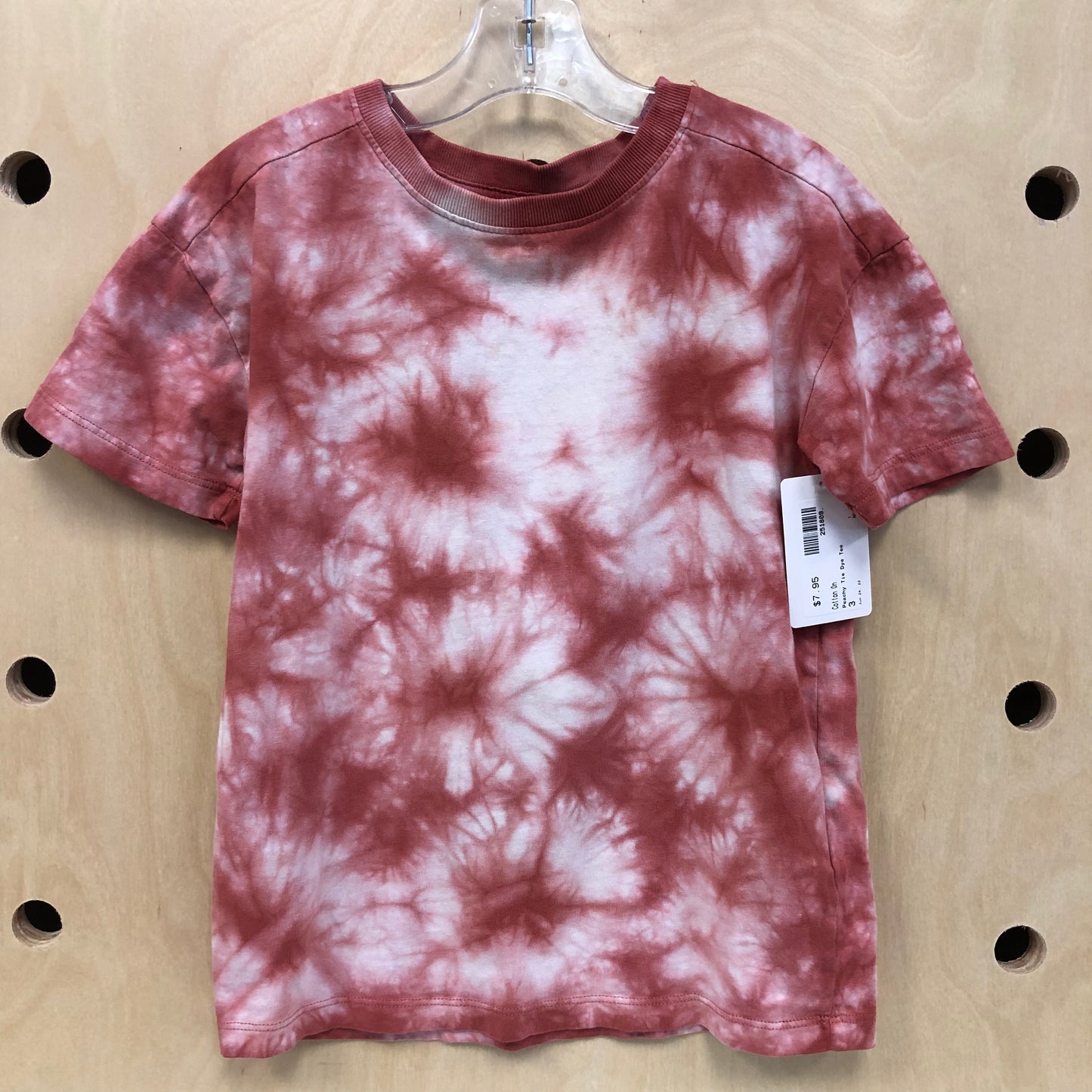 Red Tie Dye Tee