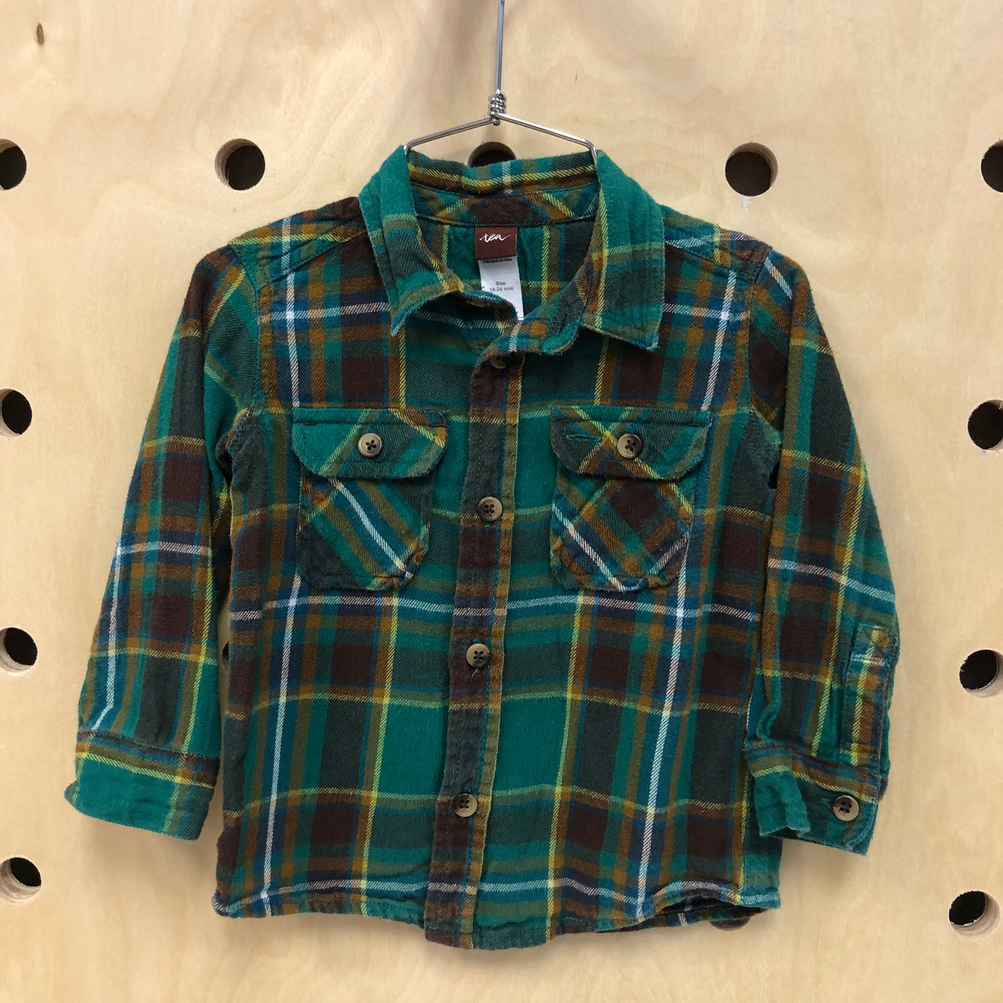 Green+Brown Flannel
