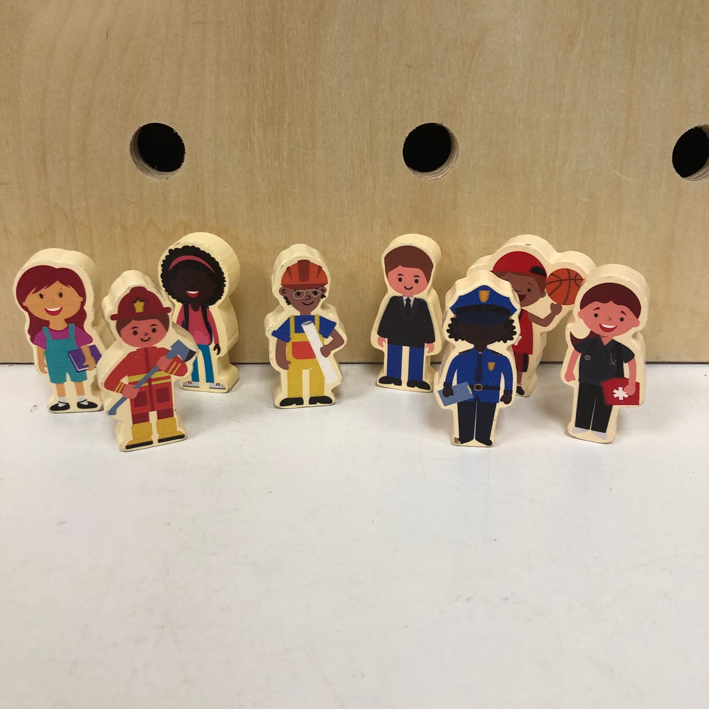 Wooden Towns People
