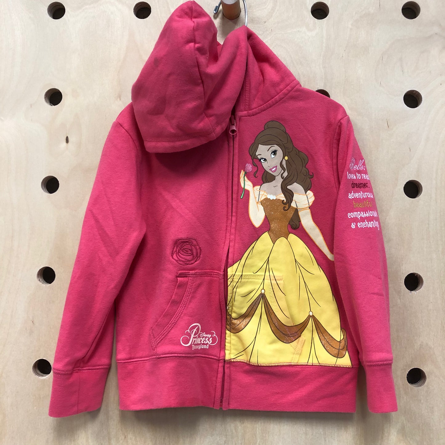 Pink Belle Zip Hoodie