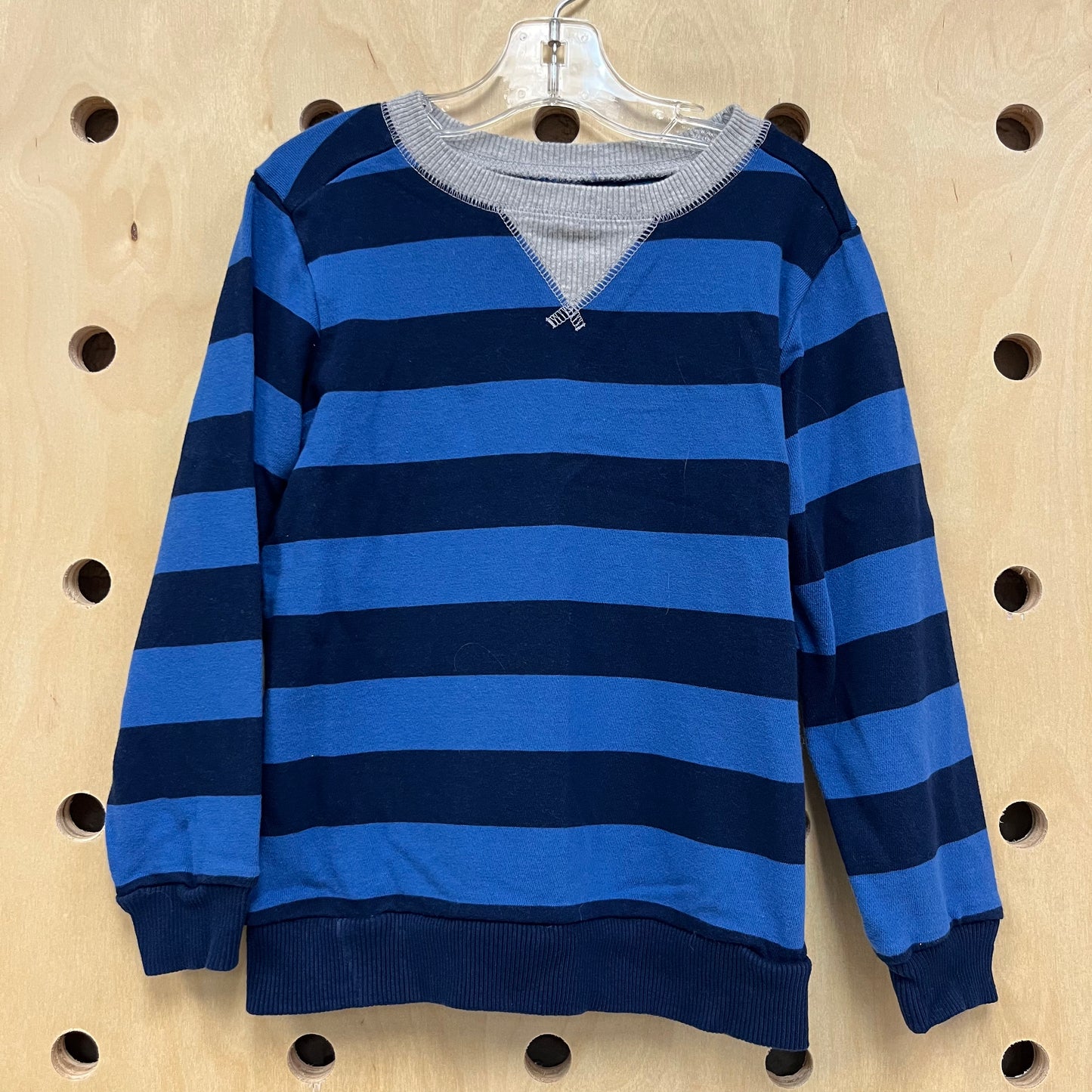 Blue Striped Pullover
