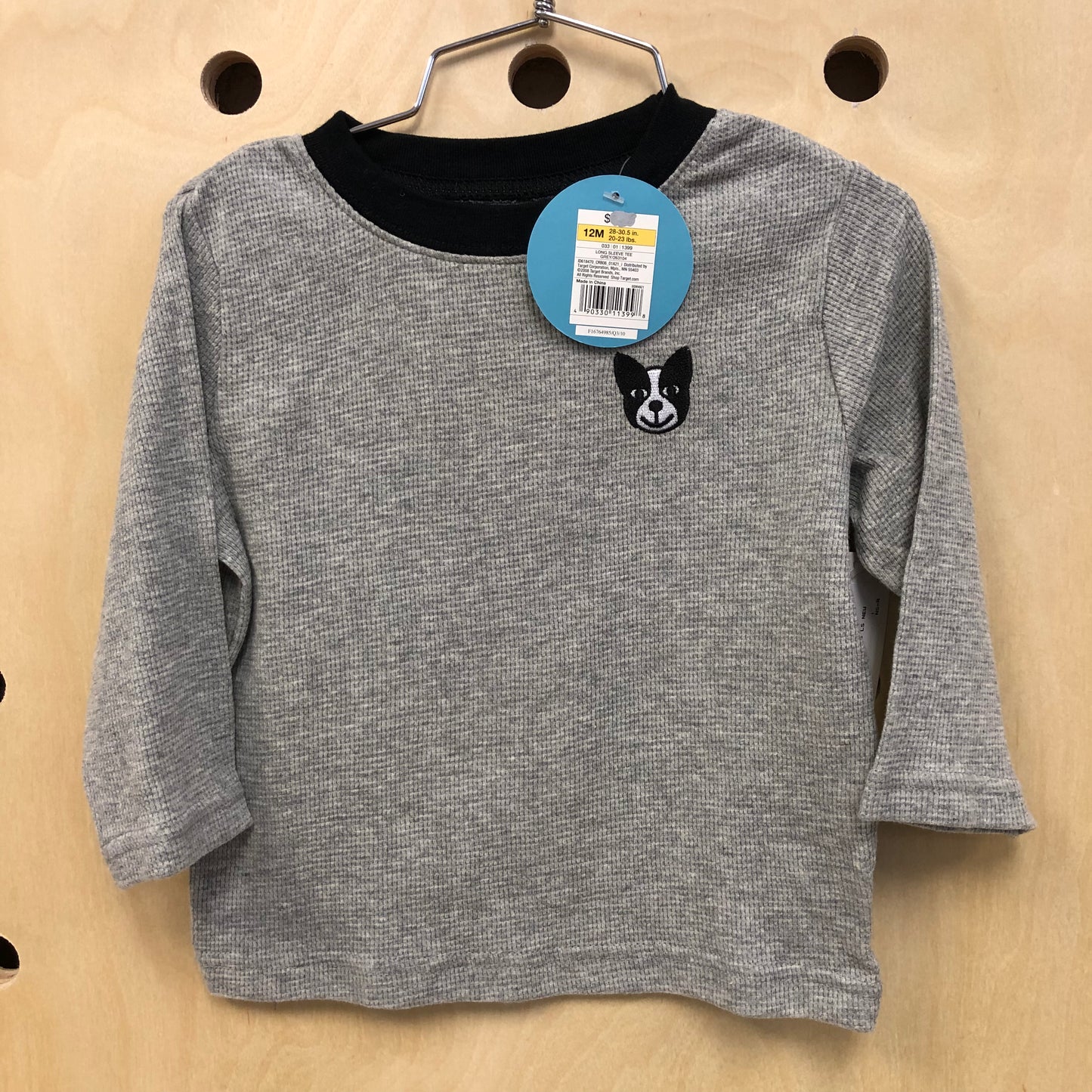 Grey Thermal Frenchie LS NEW