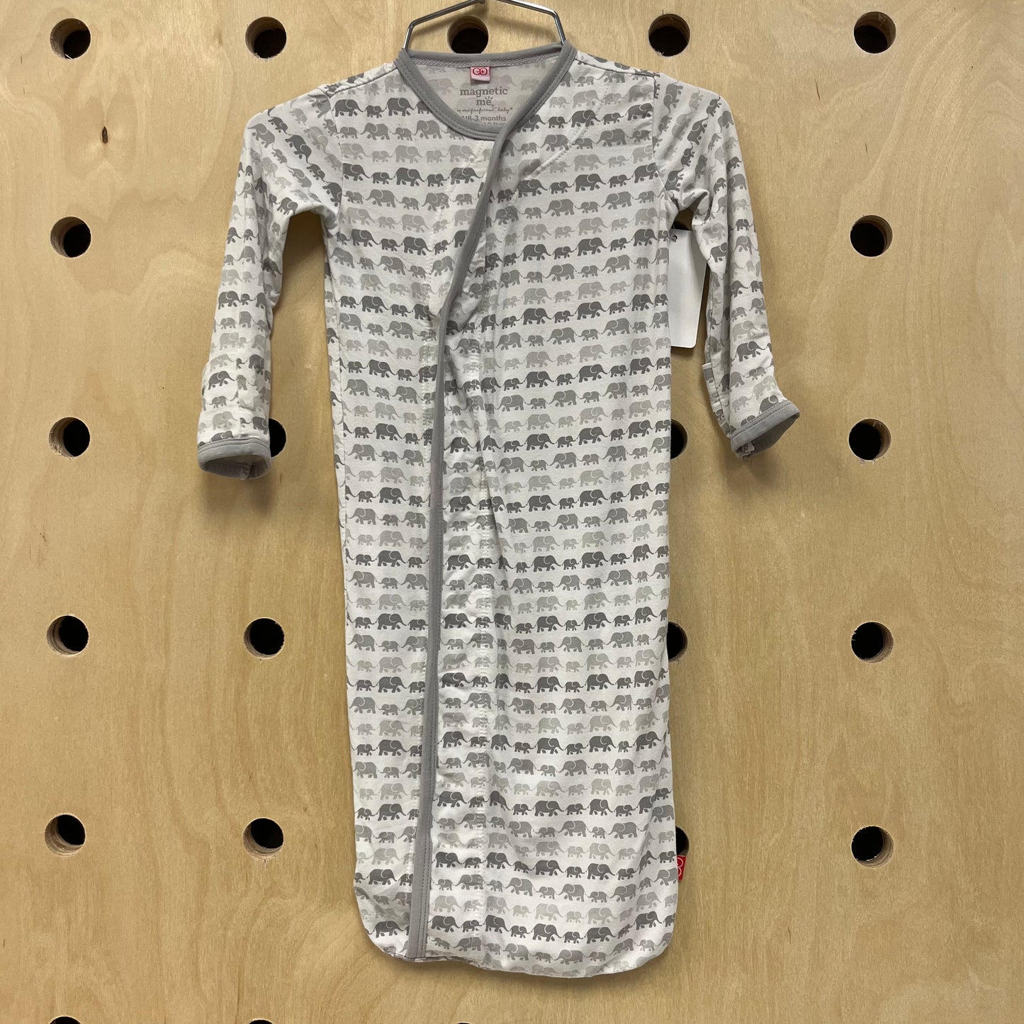 Grey Elephants Swaddle