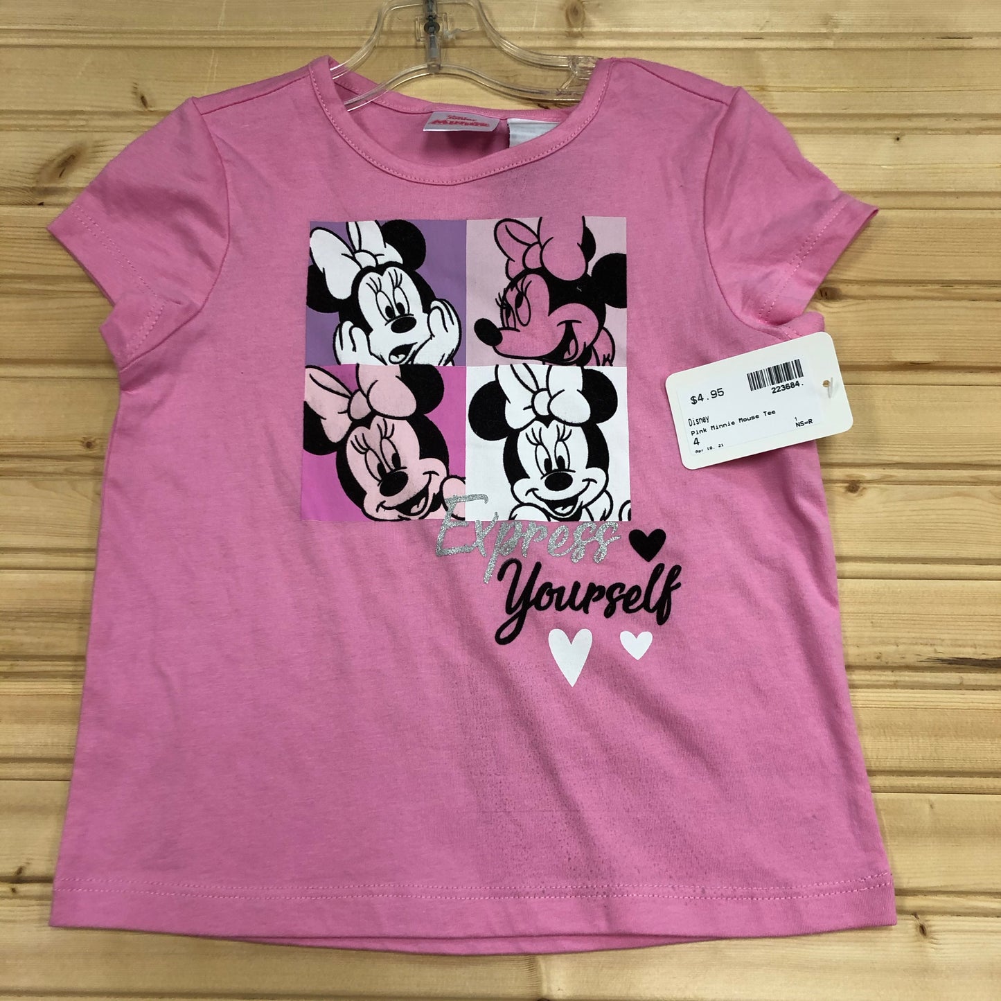 Pink Minnie Mouse Tee