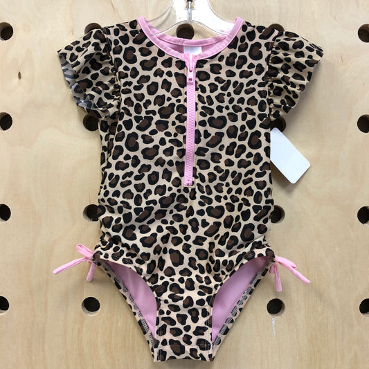 Easy On Leopard Swimsuit