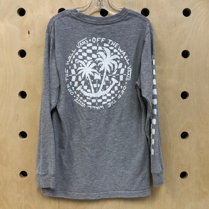 Grey Palm Scene Back Tee
