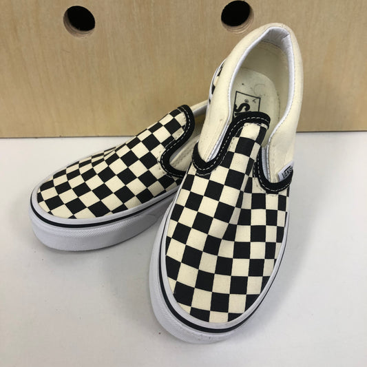 Black & White Slip Ons