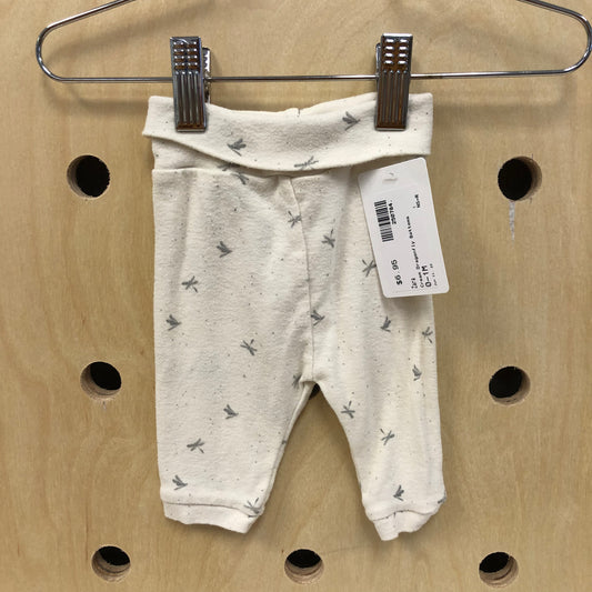 Cream Dragonfly Bottoms
