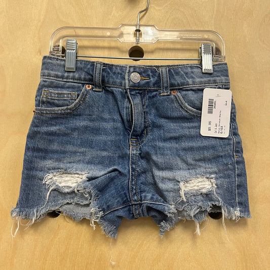 Denim Stretch Shorts