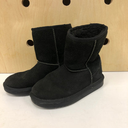 Black Lined Boots