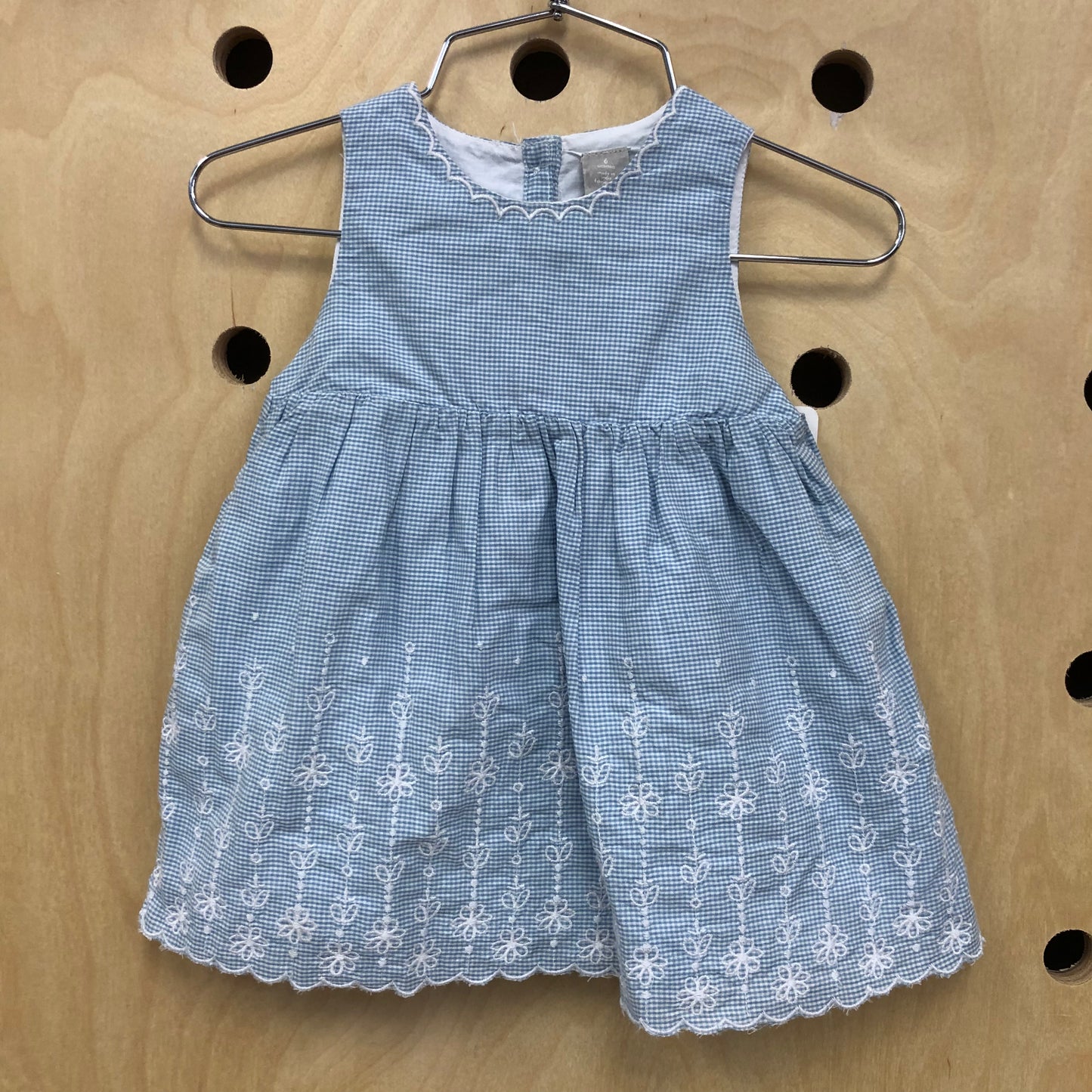 Blue Gingham Dress NEW!