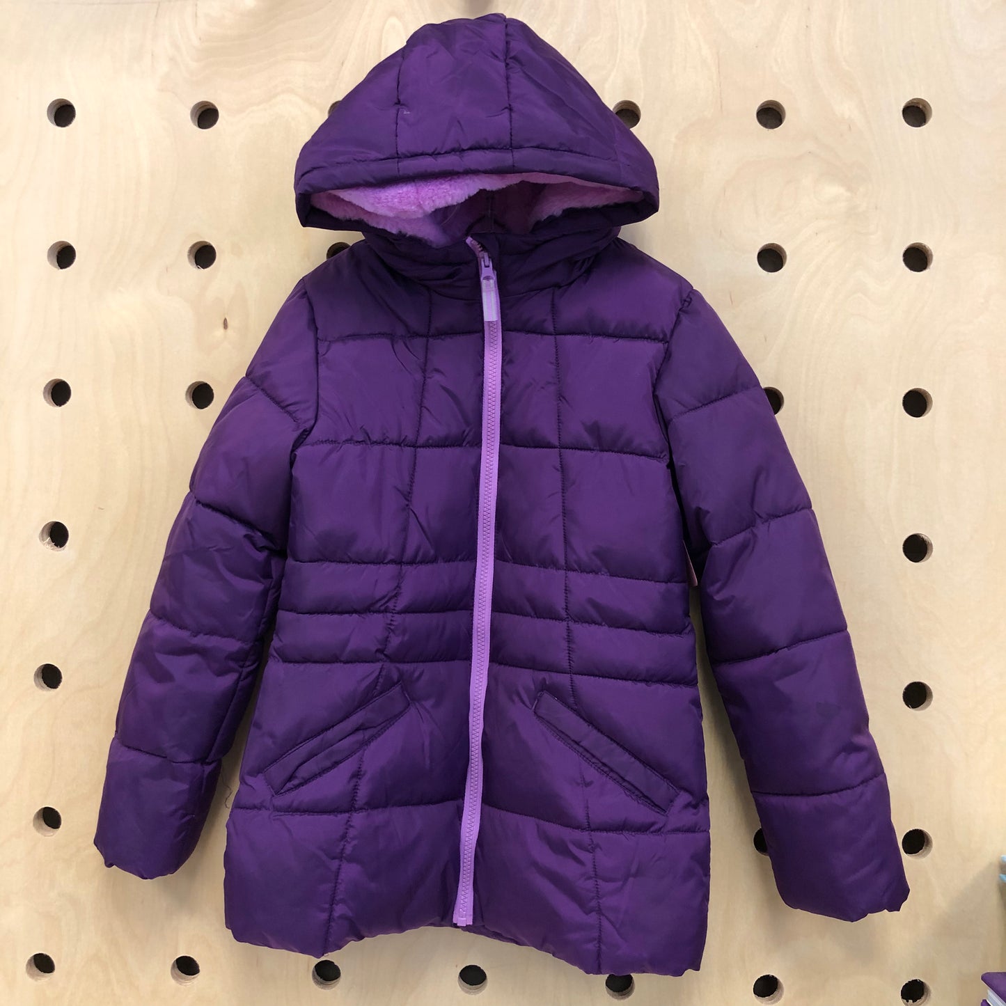 Purple Puffer Jacket