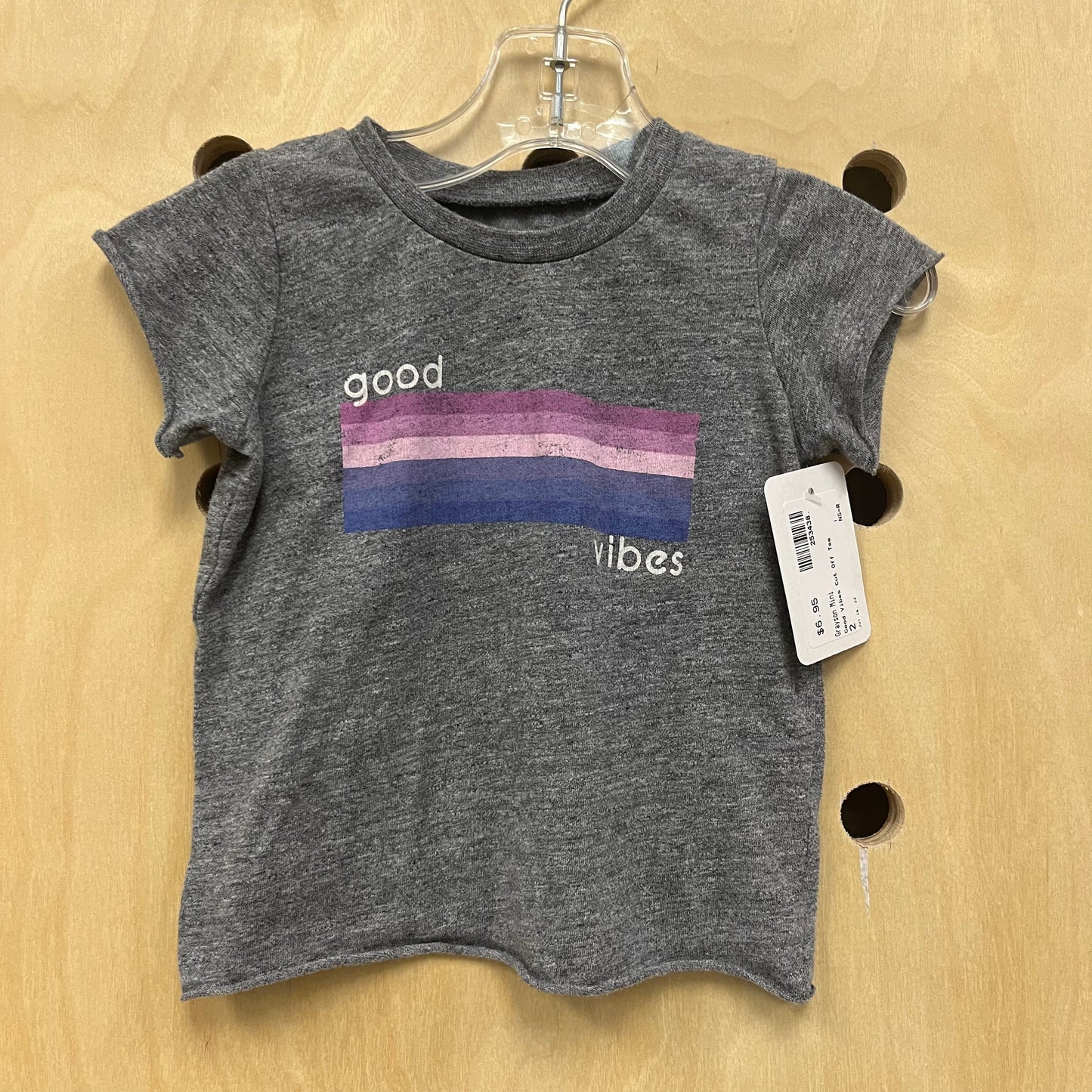 Good Vibes Cut Off Tee