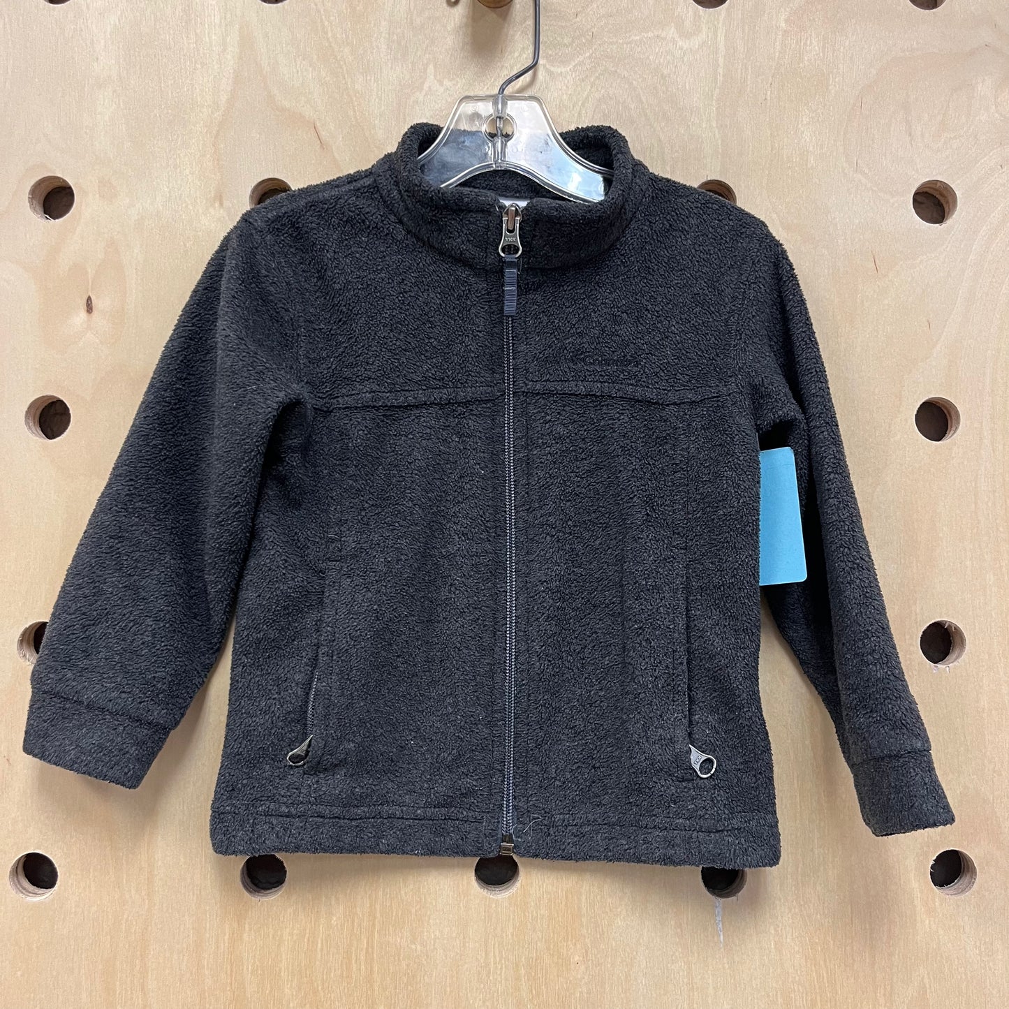 Grey Fleece Zip Up