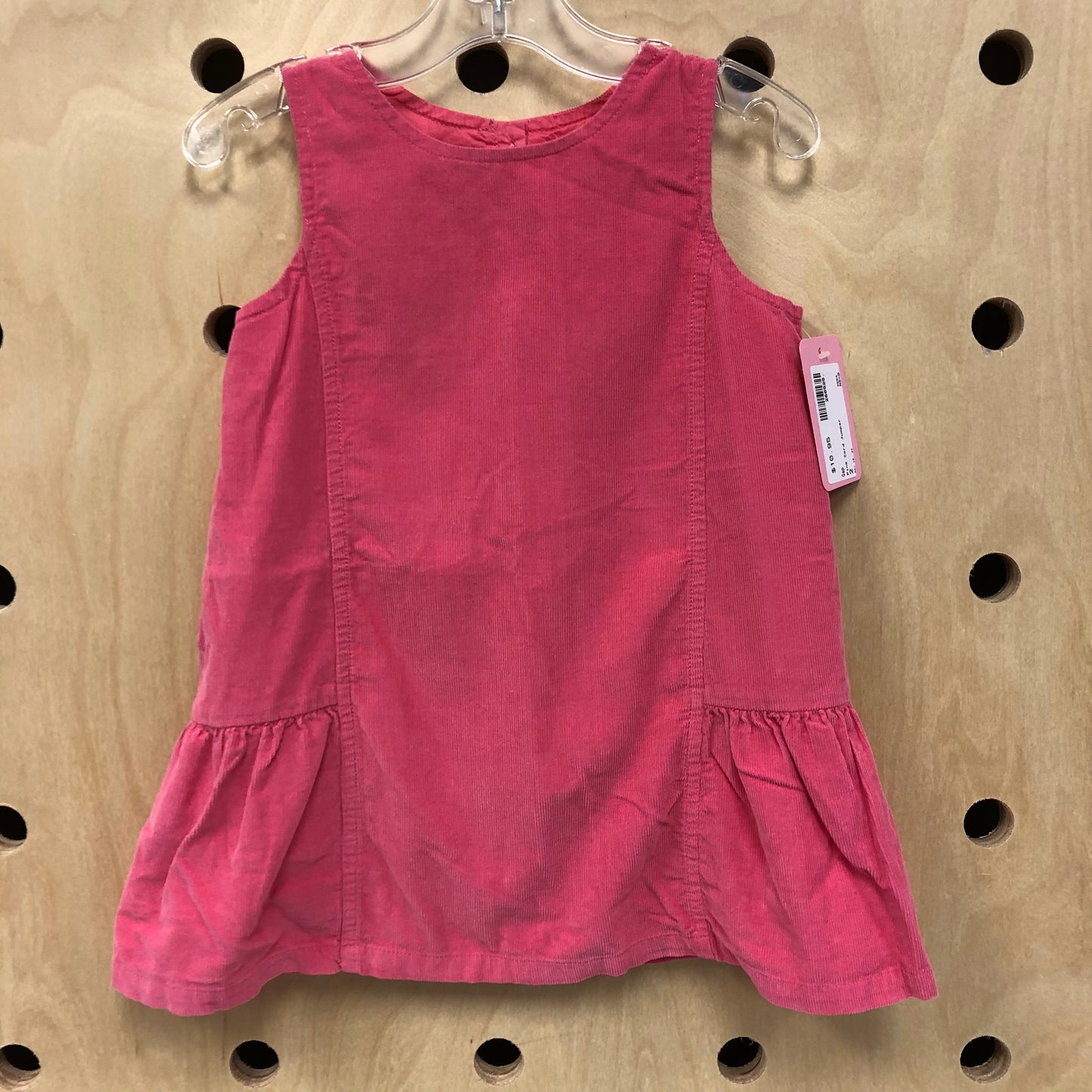 Pink Cord Jumper