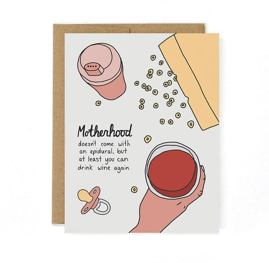 Mother's Day Card -Motherhood