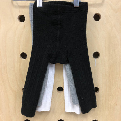 3-pack Knit Footless Tights