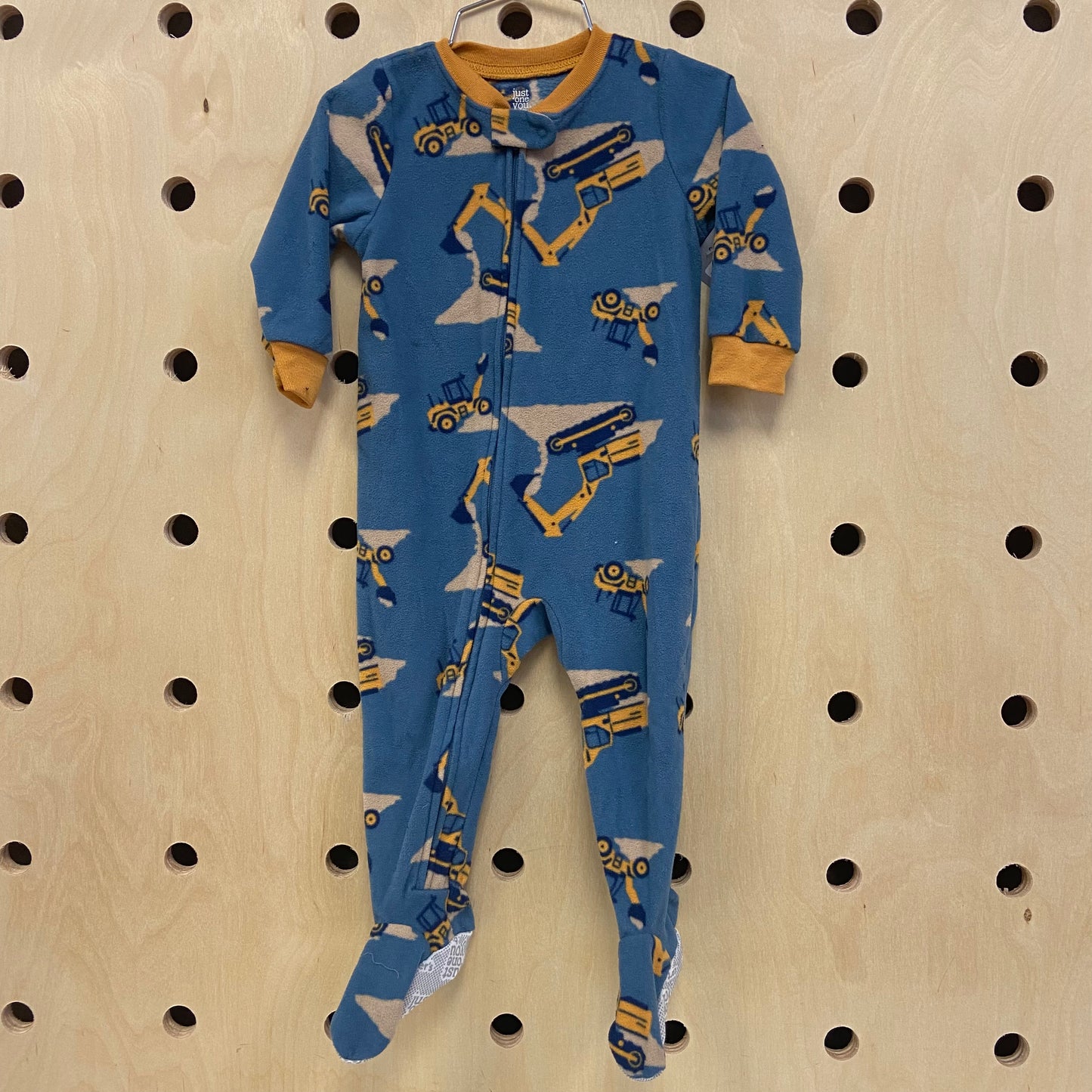 Blue Construcion Fleece Pajama