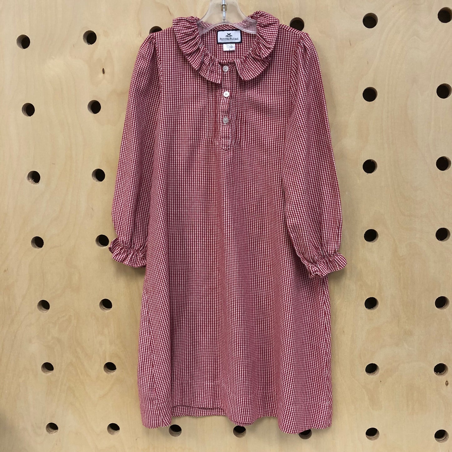 Red Gingham Nightgown