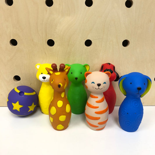 Animals Bowling Set