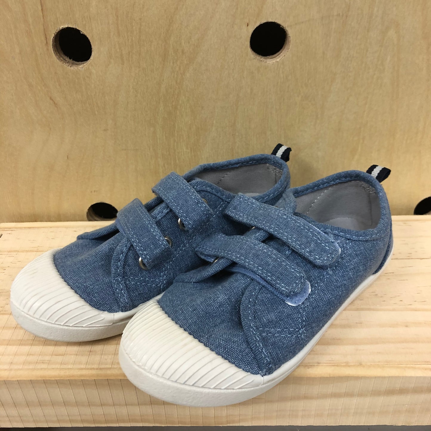 Blue Velcro Shoes