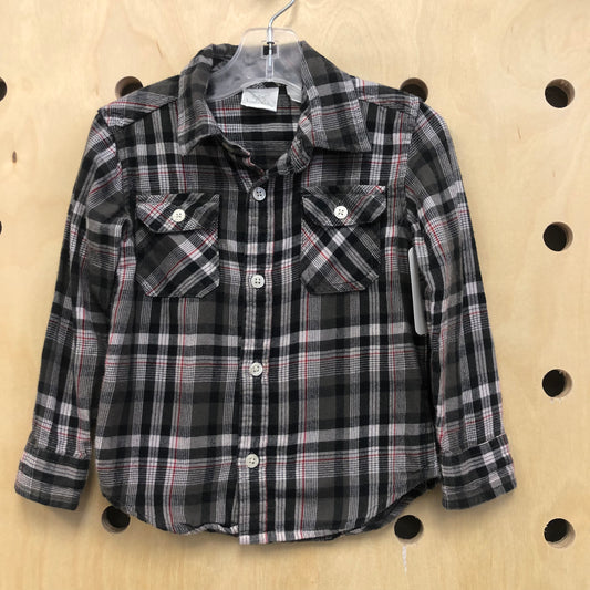 Black + White Flannel