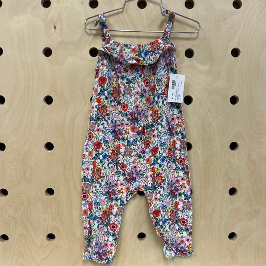 Cream Floral Muslin Jumper