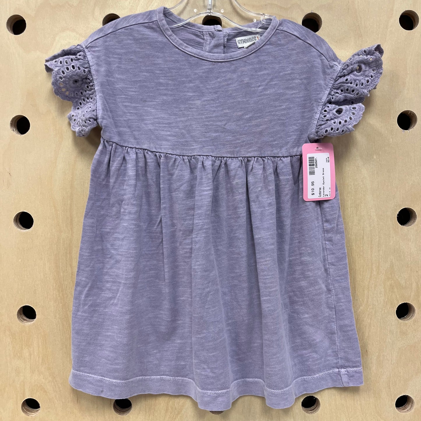 Lavender Eyelet Dress