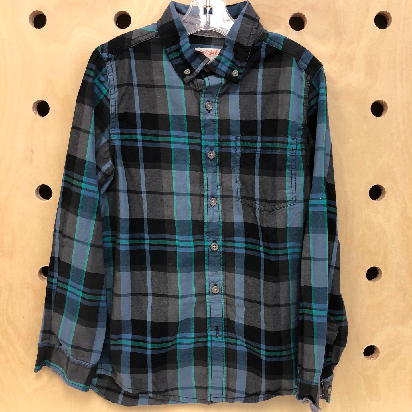 Charcoal Cool Tone Button Up