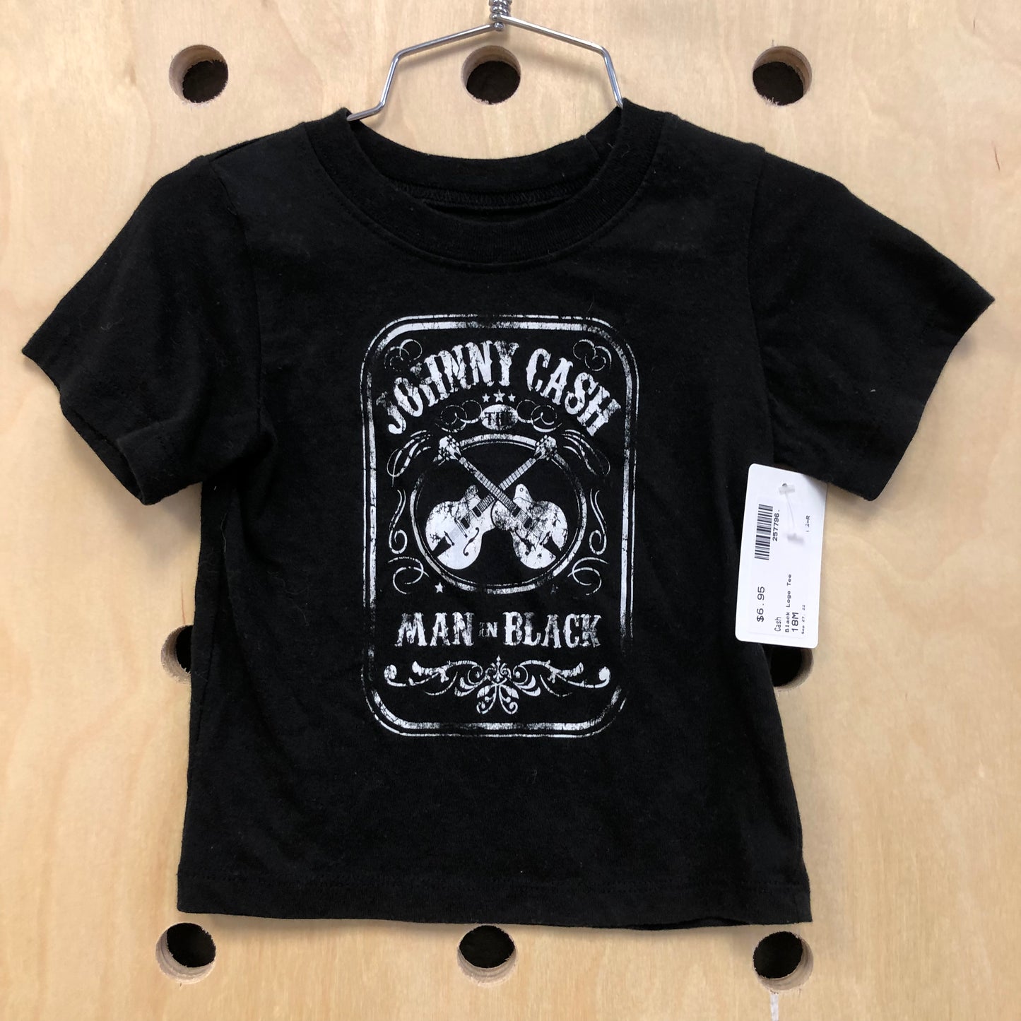 Black Logo Tee