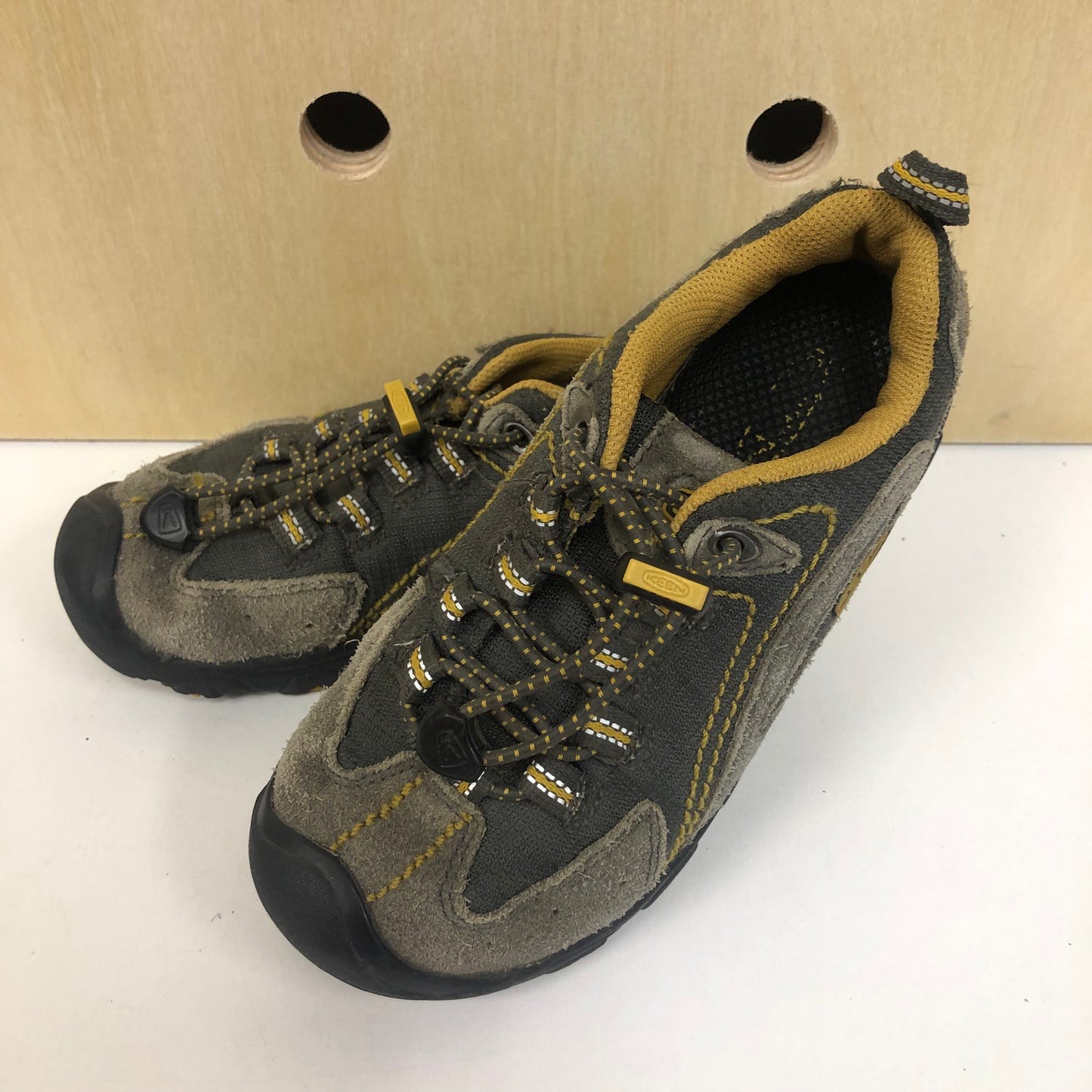 Grey Hiking Shoes