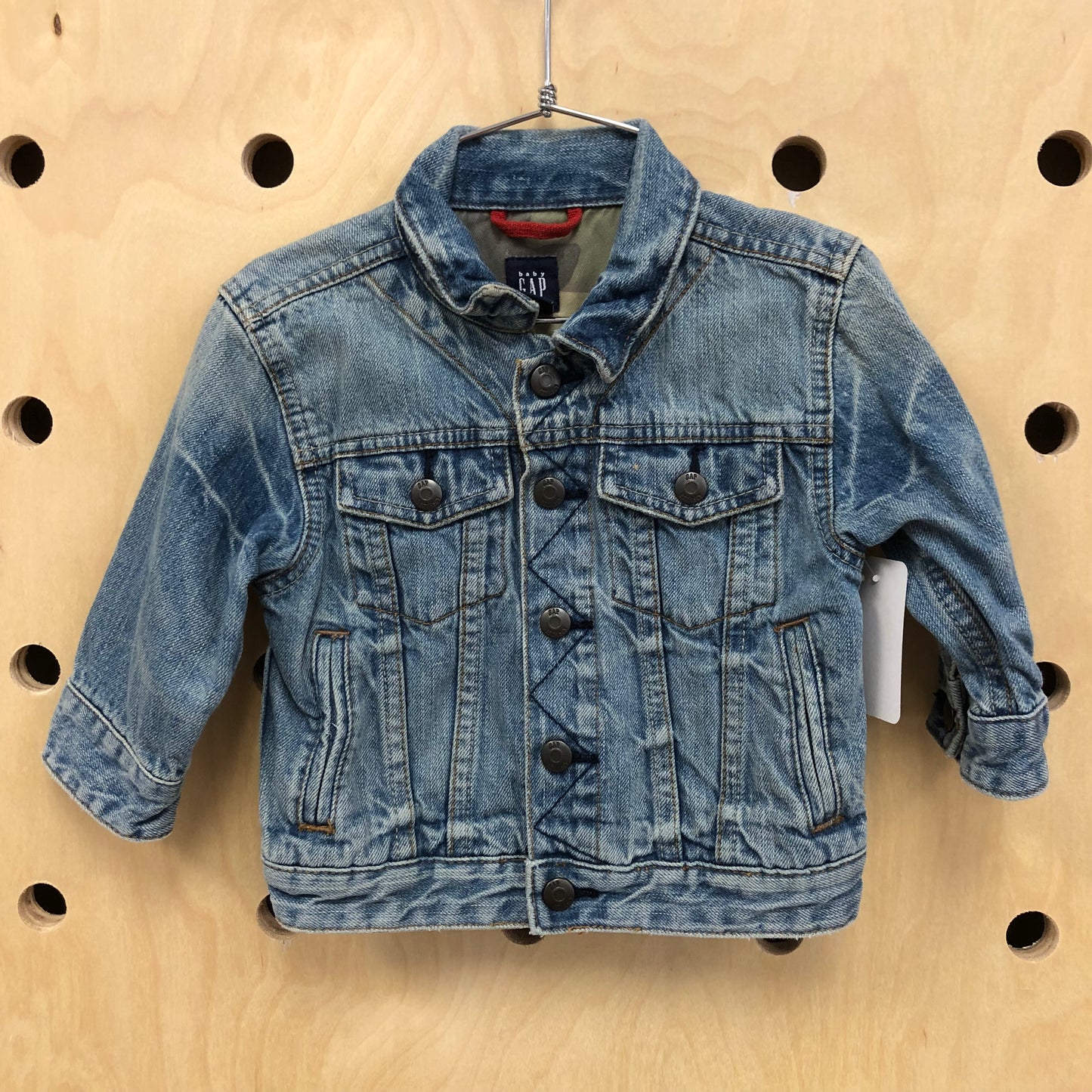 Camo Lined Denim Jacket