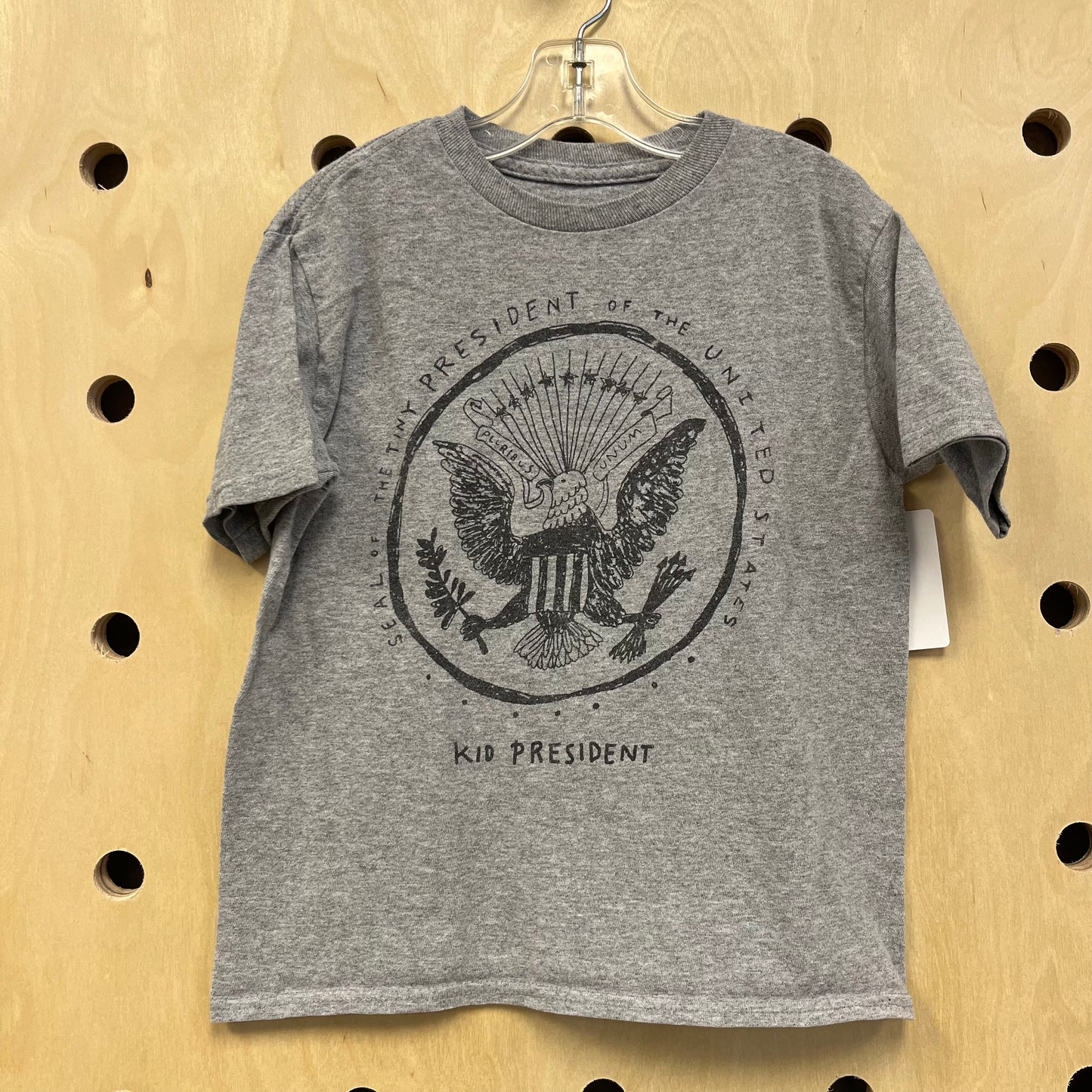 Grey Kid President Tee