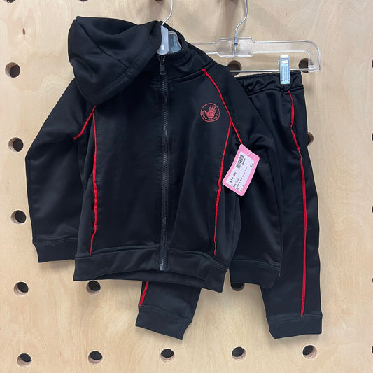 Black & Red Track Suit