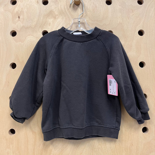 Grey Oversized Sweatshirt