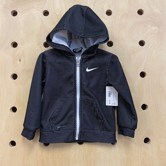 Black + White Dri-Fit Jacket