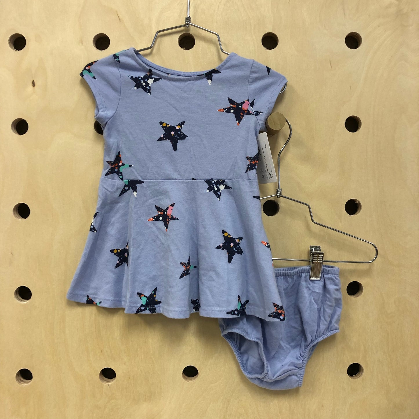 Blue Star Dress w/ Bloomers