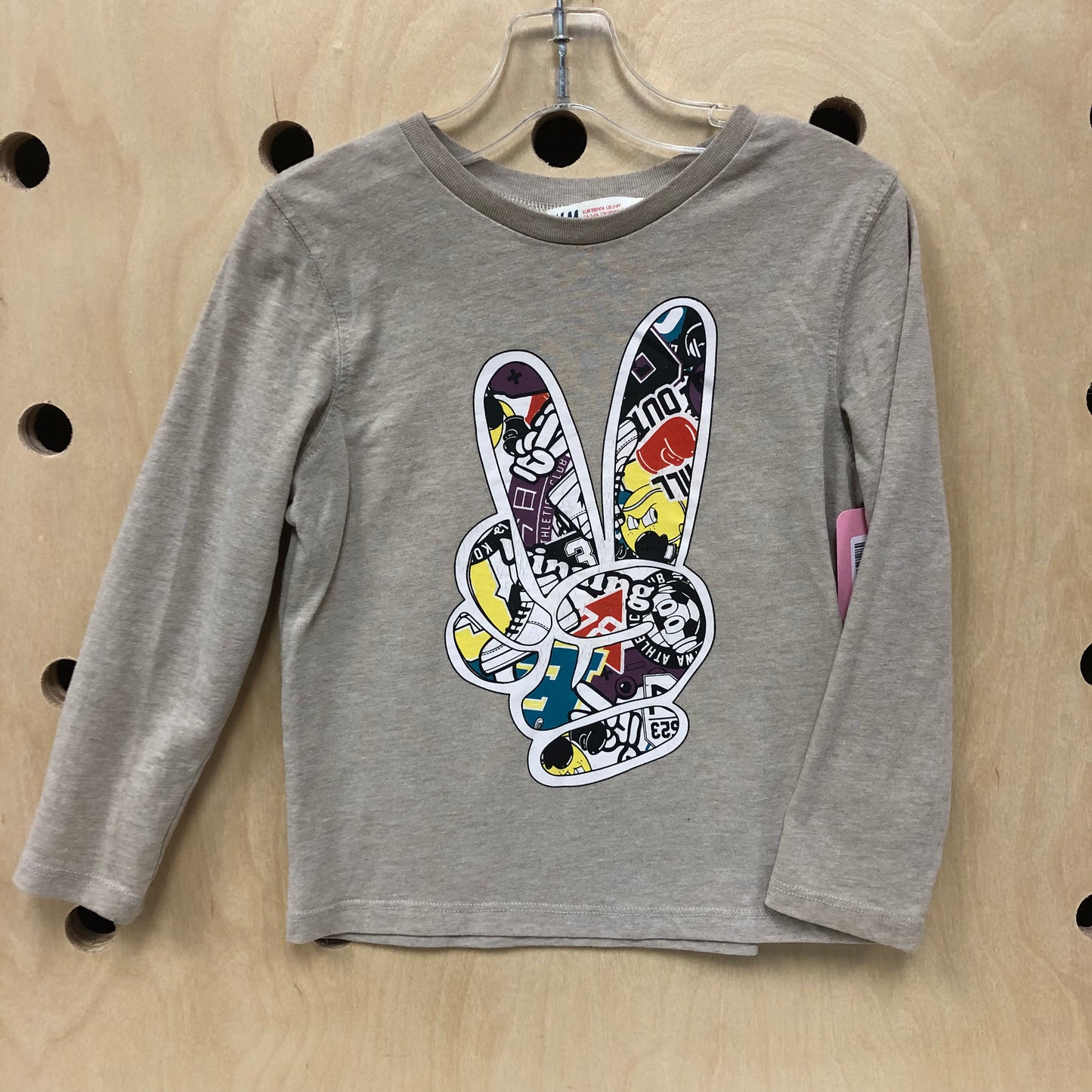 Skate Peace Sign LS Tee