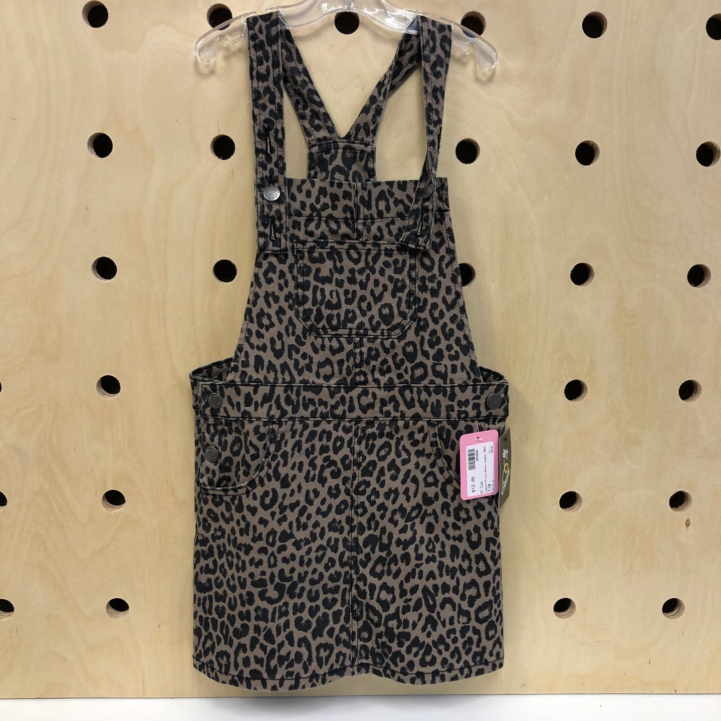 Lepard Print Denim Jumper NEW!