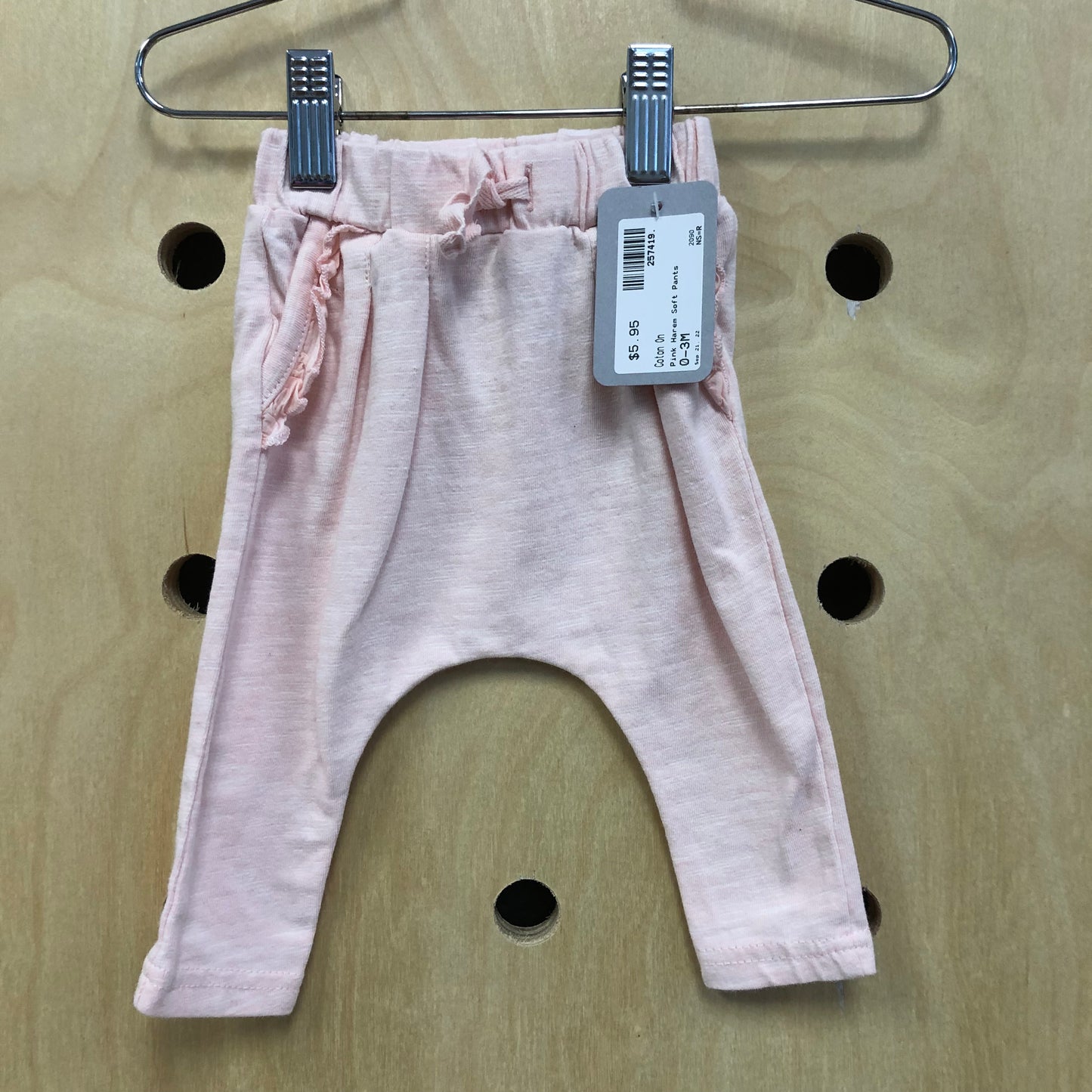 Pink Harem Soft Pants