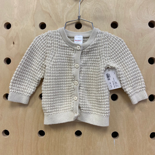 Cream Knit Cardigan