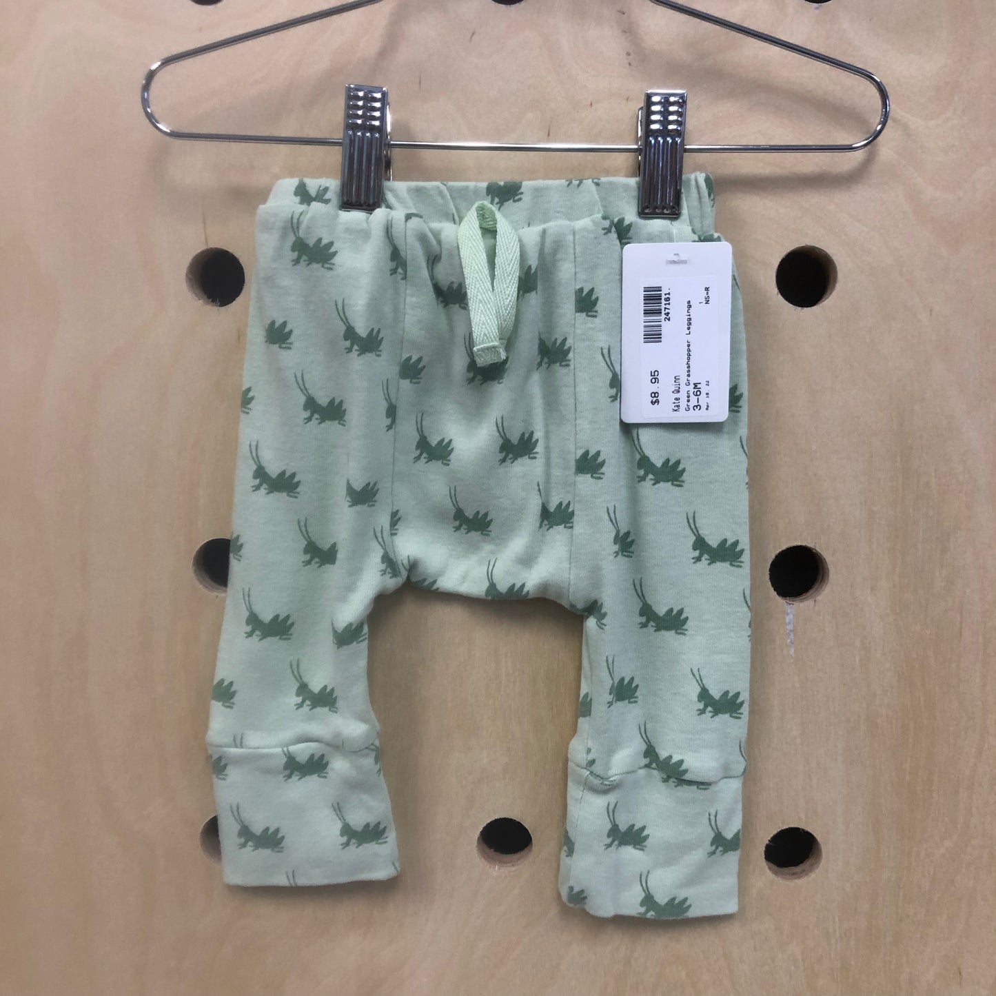 Green Grasshopper Leggings
