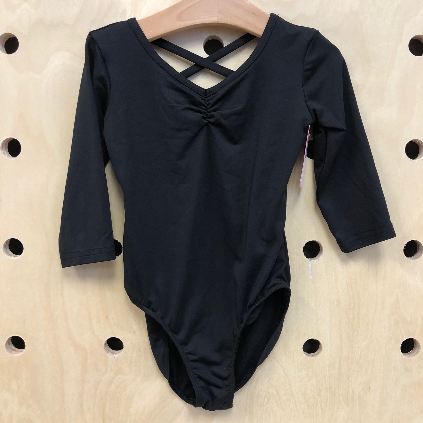 Black Criss Cross Leotard