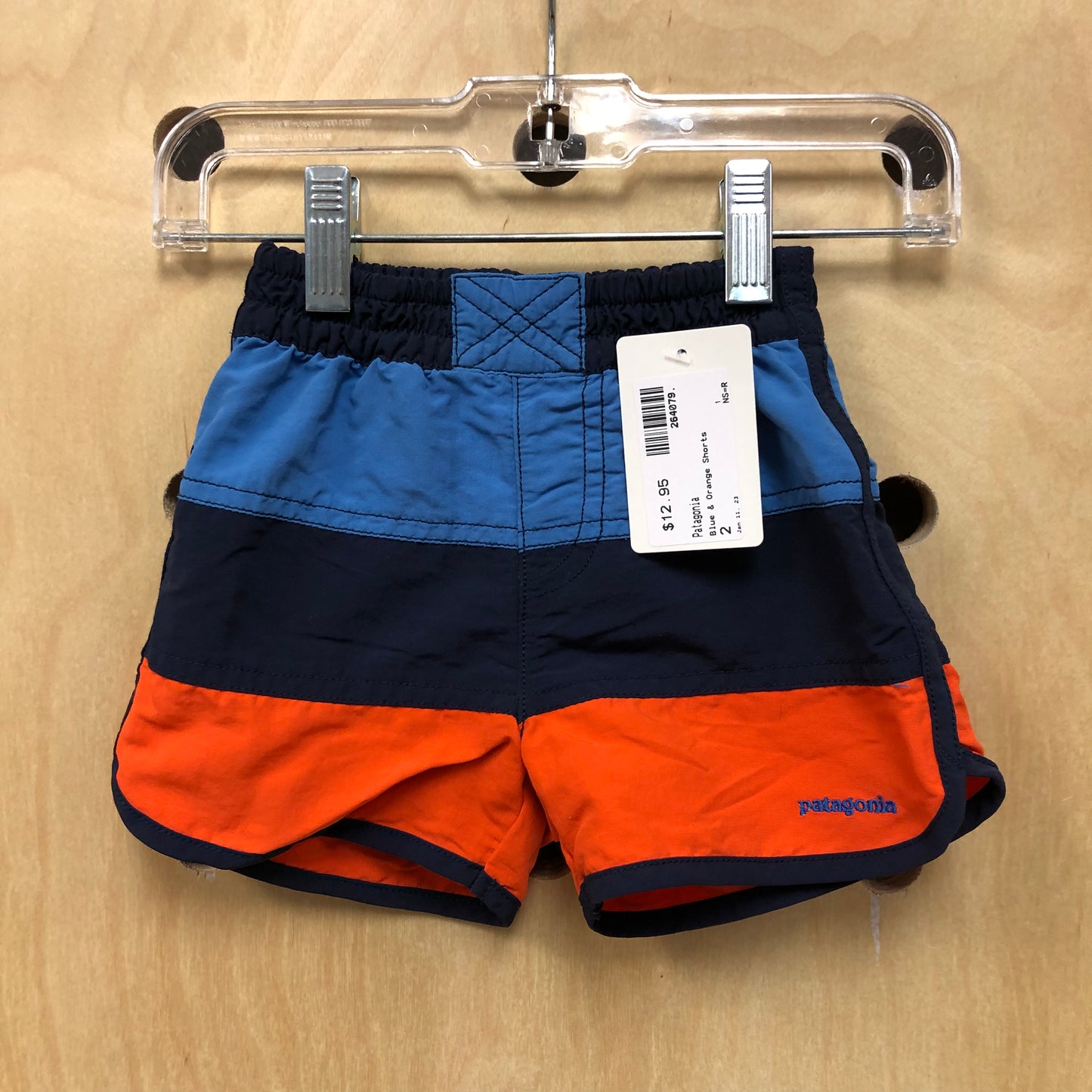 Blue & Orange Shorts