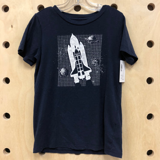 Navy Space Ship Tee