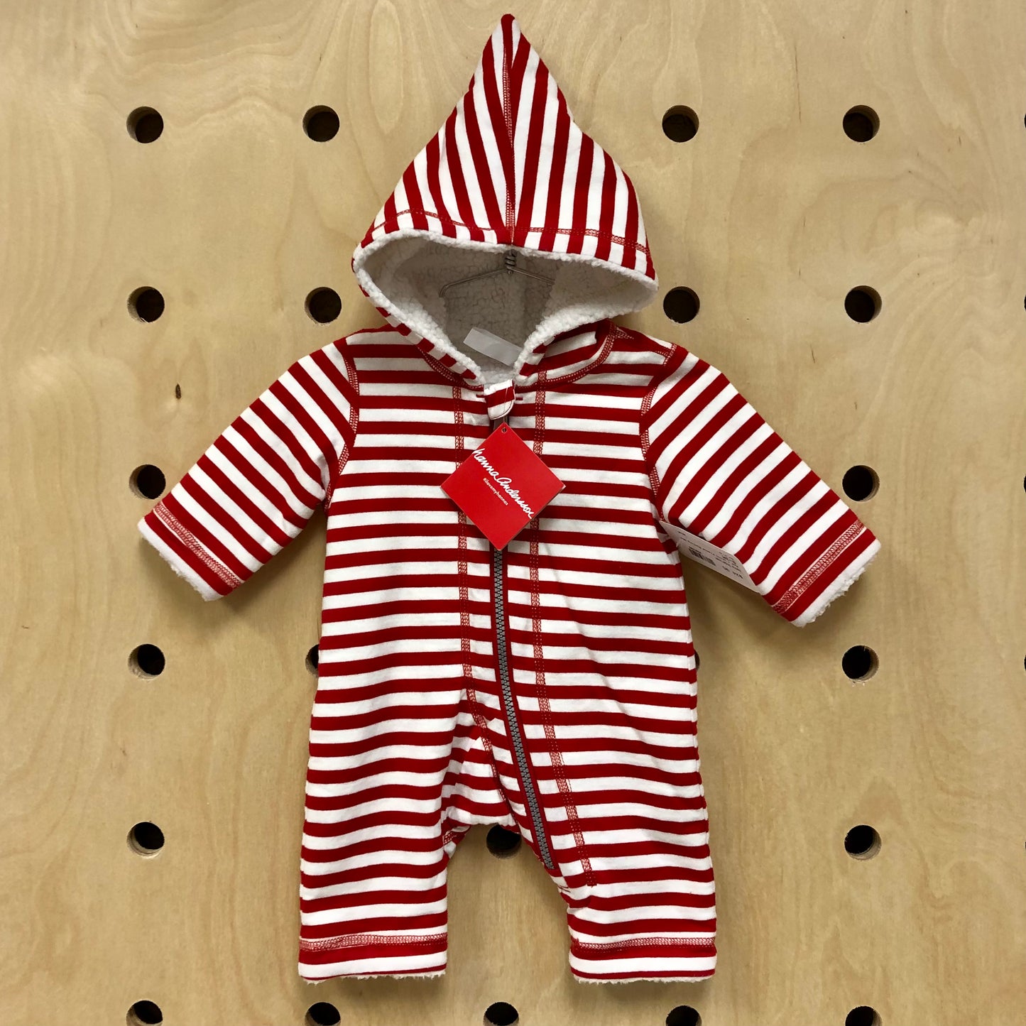 Red + White Fleece Bunting NEW